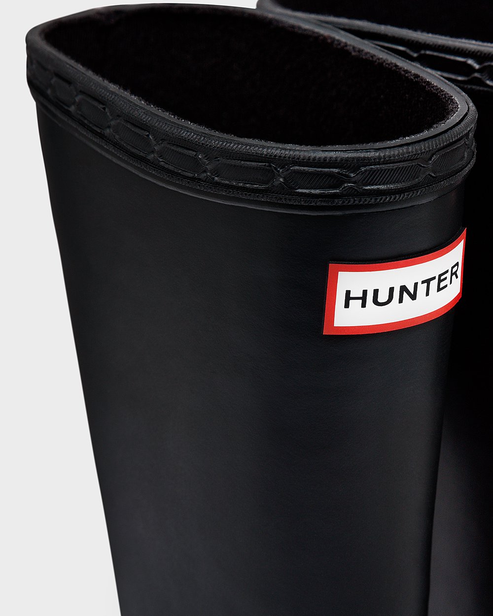 Kids Hunter Rain Boots Black - Original First Classic - 5749860-CW